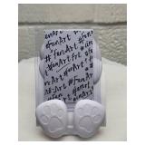 Limited Edition Winter Photography Print Set with Paw Print Holder