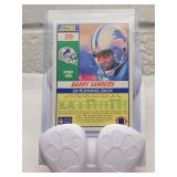 1990 Score Barry Sanders Detroit Lions Trading Card