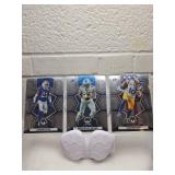 2022 Panini Mosaic NFL Football Cards - Set of 3