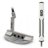 GoSports GS2 Tour Golf Putter - 34 Right-Handed Mallet Putter with Oversized Fat Grip and Milled Face GoSports GS2 Tour Golf Putter - 34 Right-Handed Mallet Putter with Oversized Fat Grip and Milled Face