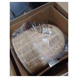 82\'x13\' Addison Arc Floor Lamp with Natural Rattan Shade - Threshold⢠82\'x13\' Addison Arc Floor Lamp with Natural Rattan Shade - Thresholdâ¢