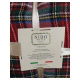 Nido Notte Italian Plaid Decorative Pillows Set Nido Notte Italian Plaid Decorative Pillows Set