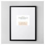 19.49\'x25.49\' Matted to 8\'x10\' Gallery Wall Frame Black - Threshold⢠designed with Studio McGee 19.49\'x25.49\' Matted to 8\'x10\' Gallery Wall Frame Black - Threshold⢠designed with Studio McGee