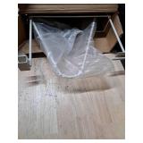 White Metal Baby Gate Wire Divider/Gondola White Metal Baby Gate Wire Divider/Gondola