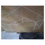 Black computer desk Black computer desk