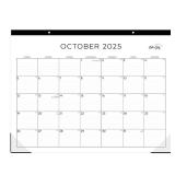 Blue Sky 2026 Monthly Desk Pad Planning Calendar 22\'x17\' Standard Black and White Blue Sky 2026 Monthly Desk Pad Planning Calendar 22\'x17\' Standard Black and White