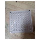 FUFenZHEN Seashell Display Box, 64 Grids Acrylic Magnetic Collecting Box, Transparent Storage Case for Shells, Beads, Jewelry (L-64 Cells, Round) FUFenZHEN Seashell Display Box, 64 Grids Acrylic Magnetic Collecting Box, Transparent Storage Case for Shells, Beads, Jewelry (L-64 Cells, Round)