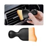Blilo Car Interior Detailing Brush, Auto Soft Hair Cleaning Brushes, Curved Dirt Dust Collectors, Removal Tool for Dashboard Air Conditioner Vents Leather, Scratch Free (Brown/1PCS) Blilo Car Interior Detailing Brush, Auto Soft Hair Cleaning Brushes, Curved Dirt Dust Collectors, Removal Tool for Dashboard Air Conditioner Vents Leather, Scratch Free (Brown/1PCS)