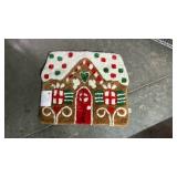 Holiday ginger bread house Pattern Doormat Holiday ginger bread house Pattern Doormat