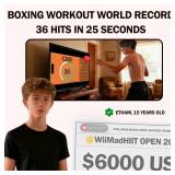 WiiMad Boxing Reflex Ball, Punching Ball with Headband â App Punch Counter Workout Toy for Kids 8+ Teen Boys Adults | Hand Eye Coordination Training | Home Fun Punch Game Red WiiMad Boxing Reflex Ball, Punching Ball with Headband â App Punch Counter Workout Toy for Kids 8+ Teen Boys Adults | Hand Eye Coordination Training | Home Fun Punch Game Red