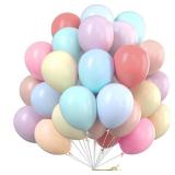 PartyWoo Pastel Balloons 50pcs 12 Inch Pastel Rainbow Latex Balloons for Baby Shower Gender Reveal Engagement Bachelorette Easter Bridal Shower Anniversary Retirement Birthday Party Decorations PartyWoo Pastel Balloons 50pcs 12 Inch Pastel Rainbow Latex Balloons for Baby Shower Gender Reveal Engagement Bachelorette Easter Bridal Shower Anniversary Retirement Birthday Party Decorations