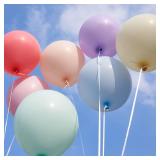 PartyWoo Pastel Balloons 50pcs 12 Inch Pastel Rainbow Latex Balloons for Baby Shower Gender Reveal Engagement Bachelorette Easter Bridal Shower Anniversary Retirement Birthday Party Decorations PartyWoo Pastel Balloons 50pcs 12 Inch Pastel Rainbow Latex Balloons for Baby Shower Gender Reveal Engagement Bachelorette Easter Bridal Shower Anniversary Retirement Birthday Party Decorations