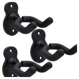WOGOD Guitar Wall Mount Hangers 3 Pack, Guitar Style Wall Holders Hooks Stands for Acoustic Electric Bass Classical Ukulele Guitars WOGOD Guitar Wall Mount Hangers 3 Pack, Guitar Style Wall Holders Hooks Stands for Acoustic Electric Bass Classical Ukulele Guitars