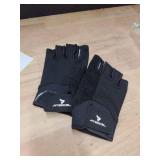ATERCEL Workout Gloves for Men and Women, Exercise Gloves for Weight Lifting, Cycling, Gym, Training, Breathable and Snug fit (Black, L) ATERCEL Workout Gloves for Men and Women, Exercise Gloves for Weight Lifting, Cycling, Gym, Training, Breathable and Snug fit (Black, L)