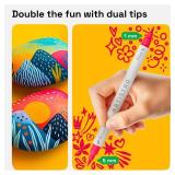 ARTISTRO 12 Acrylic Paint Markers - Paint Pens for Drawing, Brush + Fine Tips - For Fabric, Rock, Glass, Wood, DIY, Craft, Canvas - Art and Craft Supplies for Adults, Teens, Kids ARTISTRO 12 Acrylic Paint Markers - Paint Pens for Drawing, Brush + Fine Tips - For Fabric, Rock, Glass, Wood, DIY, Craft, Canvas - Art and Craft Supplies for Adults, Teens, Kids