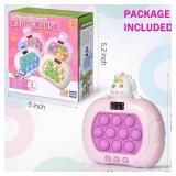 GAPER GO Fast Push Light Up Fidget Toys for Kids, Handheld Puzzle Game Sensory Toys, Christmas Toys Gifts for 3-12 Year Old Boys Girls (Uincorn) GAPER GO Fast Push Light Up Fidget Toys for Kids, Handheld Puzzle Game Sensory Toys, Christmas Toys Gifts for 3-12 Year Old Boys Girls (Uincorn)