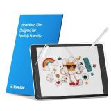 MOBDIK 2 Pack Paperfeel Screen Protector Compatible with iPad 6th/5th Generation 9.7 inch, Crafted for Natural Writing, Anti Glare with Easy Installation Kit, Compatible with iPad 9.7&iPad Pro 9.7 MOBDIK 2 Pack Paperfeel Screen Protector Compatible with iPad 6th/5th Generation 9.7 inch, Crafted for Natural Writing, Anti Glare with Easy Installation Kit, Compatible with iPad 9.7&iPad Pro 9.7
