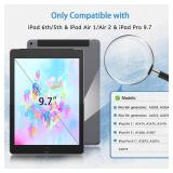 MOBDIK 2 Pack Paperfeel Screen Protector Compatible with iPad 6th/5th Generation 9.7 inch, Crafted for Natural Writing, Anti Glare with Easy Installation Kit, Compatible with iPad 9.7&iPad Pro 9.7 MOBDIK 2 Pack Paperfeel Screen Protector Compatible with iPad 6th/5th Generation 9.7 inch, Crafted for Natural Writing, Anti Glare with Easy Installation Kit, Compatible with iPad 9.7&iPad Pro 9.7