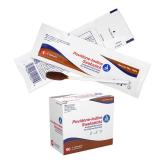 Dynarex Povidone Iodine Swabsticks, Swabstick Packaged in Individual Foil Pack, Antiseptic for Skin Preparation, Brown, 1 Box of 50 Povidone Iodine Swabsticks Dynarex Povidone Iodine Swabsticks, Swabstick Packaged in Individual Foil Pack, Antiseptic for Skin Preparation, Brown, 1 Box of 50 Povidone Iodine Swabsticks