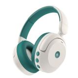 iClever BTH20 Active Noise Cancelling Headphones for Kids, 60H Play Time,Type C Fast Charging,Safe Volume 80dBA,Bluetooth5.4,Award-Winning Kids Headphones Wireless for iPad Tablet Airplane,White&Green iClever BTH20 Active Noise Cancelling Headphones for Kids, 60H Play Time,Type C Fast Charging,Safe Volume 80dBA,Bluetooth5.4,Award-Winning Kids Headphones Wireless for iPad Tablet Airplane,White&Green