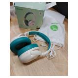 iClever BTH20 Active Noise Cancelling Headphones for Kids, 60H Play Time,Type C Fast Charging,Safe Volume 80dBA,Bluetooth5.4,Award-Winning Kids Headphones Wireless for iPad Tablet Airplane,White&Green iClever BTH20 Active Noise Cancelling Headphones for Kids, 60H Play Time,Type C Fast Charging,Safe Volume 80dBA,Bluetooth5.4,Award-Winning Kids Headphones Wireless for iPad Tablet Airplane,White&Green