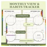 19 Months Planner, 2026 Weekly & Monthly Planner, 8.5\'Ã11\' Daily Weekly Monthly Calendar Planner, June 2025-Dec 2026 Organizers with Habit Tracker for School & Office, Colored Tabs, Stickers, Poc 19 Months Planner, 2026 Weekly & Monthly Planner, 8.5\'Ã11\' Daily Weekly Monthly Calendar Planner, June 2025-Dec 2026 Organizers with Habit Tracker for School & Office, Colored Tabs, Stickers, Poc