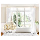 BlastHome® Luxury Curtain Rings â Premium Metal with Quiet, Smooth, Removable Nylon Inserts â Pinhooks and Clips Included â 1 1/2\' Inside Diameter â 18 Rings for Two Standard C BlastHome® Luxury Curtain Rings â Premium Metal with Quiet, Smooth, Removable Nylon Inserts â Pinhooks and Clips Included â 1 1/2\' Inside Diameter â 18 Rings for Two Standard C