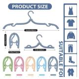 30 Pcs Travel Hangers Portable Foldable Travel Hanger Organizer, Plastic Cruise Essentials Clothes Drying Rack Folding Hangers for Camping Flying RV Europe Vacation Essentials Suitcase, Multicolor 30 Pcs Travel Hangers Portable Foldable Travel Hanger Organizer, Plastic Cruise Essentials Clothes Drying Rack Folding Hangers for Camping Flying RV Europe Vacation Essentials Suitcase, Multicolor