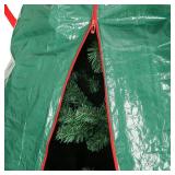 Sattiyrch Upright Christmas Tree Storage Bag â Tear Proof Material for Extra Durability â Holds up to 6 Foot Assembled Trees Sattiyrch Upright Christmas Tree Storage Bag â Tear Proof Material for Extra Durability â Holds up to 6 Foot Assembled Trees