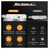 W10810403 W10861642 W10787836 for Whirlpool Cabrio Washer Lid Lock Replacement Include W11237157 Lid Lock Bezel (15-Year Warranty) Fit for Whirlpool Cabrio Kenmore Series 600 700 maytag Bravos XL W10810403 W10861642 W10787836 for Whirlpool Cabrio Washer Lid Lock Replacement Include W11237157 Lid Lock Bezel (15-Year Warranty) Fit for Whirlpool Cabrio Kenmore Series 600 700 maytag Bravos XL