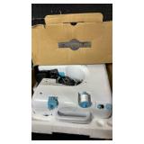 LoMoTive Sewing Machine for Beginners - Portable Electric Hand Mini Sewing Machine 12 Built-In Stitches with 2 Speed Foot Pedal Small Handheld Maquina de Coser Blue LoMoTive Sewing Machine for Beginners - Portable Electric Hand Mini Sewing Machine 12 Built-In Stitches with 2 Speed Foot Pedal Small Handheld Maquina de Coser Blue