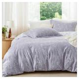 Bedsure Full Comforter Set - Lavender Bed Set, 3 Pieces Cute Floral Bedding, 1 Soft Reversible Botanical Flowers Comforter and 2 Pillow Shams Bedsure Full Comforter Set - Lavender Bed Set, 3 Pieces Cute Floral Bedding, 1 Soft Reversible Botanical Flowers Comforter and 2 Pillow Shams