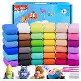 ifergoo Air Dry Clay, 36 Colors Magic Foam DIY Molding Clay for Slime add ins & Slime Supplies, Easy to use, Great Gift for Kids ifergoo Air Dry Clay, 36 Colors Magic Foam DIY Molding Clay for Slime add ins & Slime Supplies, Easy to use, Great Gift for Kids