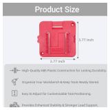 8 Pack Battery Holder Compatible for Craftsman 20V Battery Mounts Dock Wall Mount Holder Compatible with CMCB204 CMCB202 CMCB201 CMCS500B, Durable ABS Plastic with 16 Screws (No Battery) 8 Pack Battery Holder Compatible for Craftsman 20V Battery Mounts Dock Wall Mount Holder Compatible with CMCB204 CMCB202 CMCB201 CMCS500B, Durable ABS Plastic with 16 Screws (No Battery)