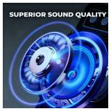 VOSOCO Karaoke Machine, Portable Bluetooth Karaoke Speaker with 2 Wireless Microphones, PA System for Adults Kids with LED Lights & Echo Adjustment, Supports TWS/TF/USB/AUX for Home Party VOSOCO Karaoke Machine, Portable Bluetooth Karaoke Speaker with 2 Wireless Microphones, PA System for Adults Kids with LED Lights & Echo Adjustment, Supports TWS/TF/USB/AUX for Home Party