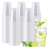 Clawsoff 12 oz Clear Plastic Cups 300 Pack, Disposable Cups,Party Drinking Cup, Cups for Party, Graduation, Travel, Holiday, Events Clawsoff 12 oz Clear Plastic Cups 300 Pack, Disposable Cups,Party Drinking Cup, Cups for Party, Graduation, Travel, Holiday, Events