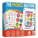 Phonics Machine Learning Pad - Electronic Reading Game for Kids Age 5-11 - Learn to Read with 720 Phonic and Letter Sound Questions Phonics Machine Learning Pad - Electronic Reading Game for Kids Age 5-11 - Learn to Read with 720 Phonic and Letter Sound Questions