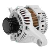 SCITOO Alternator 14489N Fits for Honda for Accord 2013, for Honda for Accord 2014, for Honda for Accord 2015, 2.4L Automatic CVT Transmission 12V 110A CW 7-Groove 311005A2A02 A005TL0581 A5TL0581ZC SCITOO Alternator 14489N Fits for Honda for Accord 2013, for Honda for Accord 2014, for Honda for Accord 2015, 2.4L Automatic CVT Transmission 12V 110A CW 7-Groove 311005A2A02 A005TL0581 A5TL0581ZC