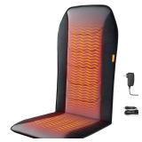 CARSHION Heated Seat Cover with Fast Heat & Plush Fabric, Longer Size and Expanded Heating Area to Relieve Fatigue for Office & Home CARSHION Heated Seat Cover with Fast Heat & Plush Fabric, Longer Size and Expanded Heating Area to Relieve Fatigue for Office & Home