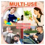 DIYSELF Spray Bottle 2 Pack Plastic Spray Bottles for Cleaning, 16oz/500ml Empty Spray Bottles for Liquids, Heavy Duty Spray Bottle for Plants, Pets, Alcohol, Leak-Proof Squirt Bottles for Lab Reagent DIYSELF Spray Bottle 2 Pack Plastic Spray Bottles for Cleaning, 16oz/500ml Empty Spray Bottles for Liquids, Heavy Duty Spray Bottle for Plants, Pets, Alcohol, Leak-Proof Squirt Bottles for Lab Reagent