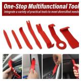 Wind Shear Portable Car Tool Kit, Multifunctional Stainless Steel Car Tools with J-Hook,17 PCS with Carrying Bag Wind Shear Portable Car Tool Kit, Multifunctional Stainless Steel Car Tools with J-Hook,17 PCS with Carrying Bag
