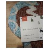 Loloi Holiday Accent Runner Rug - Gingerbread Design Loloi Holiday Accent Runner Rug - Gingerbread Design