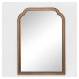 30\' x 42\' French Country Wall Mirror Brown - Thresholdâ¢: Sturdy Wood Frame, Wall Mount 30\' x 42\' French Country Wall Mirror Brown - Thresholdâ¢: Sturdy Wood Frame, Wall Mount