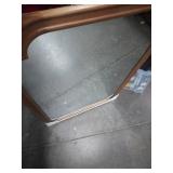 30\' x 42\' French Country Wall Mirror Brown - Thresholdâ¢: Sturdy Wood Frame, Wall Mount 30\' x 42\' French Country Wall Mirror Brown - Thresholdâ¢: Sturdy Wood Frame, Wall Mount