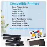 CLYWENSS 3610 3615 Toner Cartridge Replacement for Xerox 106R02722 106R02720 for Phaser 3610 3610N 3610DN 3610DNW, Workcentre 3615 3615DN 3615DNW Printer (High Yield-14,100 Pages, 2-Black) CLYWENSS 3610 3615 Toner Cartridge Replacement for Xerox 106R02722 106R02720 for Phaser 3610 3610N 3610DN 3610DNW, Workcentre 3615 3615DN 3615DNW Printer (High Yield-14,100 Pages, 2-Black)