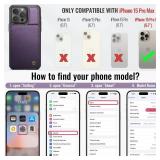 Vinich for iPhone 15 Pro Max Wallet Case with Card Holder, RFID Blocking Credit Slots Kickstand Shockproof Phone Cover Fit for iPhone 15 Pro Max 6.7\' Purple Vinich for iPhone 15 Pro Max Wallet Case with Card Holder, RFID Blocking Credit Slots Kickstand Shockproof Phone Cover Fit for iPhone 15 Pro Max 6.7\' Purple