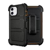 for Defender Phone Case iPhone 12 Case with Belt Clip, for Shockproof iPhone 12 Case Heavy Duty Rugged, 2 Layers of Sturdy for iPhone12 Cases, Military-Grade Cover for iPhone12Case Black & Orange for Defender Phone Case iPhone 12 Case with Belt Clip, for Shockproof iPhone 12 Case Heavy Duty Rugged, 2 Layers of Sturdy for iPhone12 Cases, Military-Grade Cover for iPhone12Case Black & Orange