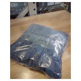 decorUhome Cozy Faux Fur Spring Throw Pillow Covers 18x18 Set of 2 Decorative Soft Plush Striped Modern Farmhouse Boho Couch Pillow Cases with Velvet Back for Sofa Bed Living Room, Blue decorUhome Cozy Faux Fur Spring Throw Pillow Covers 18x18 Set of 2 Decorative Soft Plush Striped Modern Farmhouse Boho Couch Pillow Cases with Velvet Back for Sofa Bed Living Room, Blue