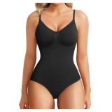 BRABIC Seamless Shapewear Bodysuit for Women - V-Neck, Sleeveless, Tummy Control BRABIC Seamless Shapewear Bodysuit for Women - V-Neck, Sleeveless, Tummy Control