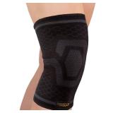 Copper Fit Unisex Adult ICE Sleeve, L/XL Knit Compression Knee Sleeve Infused with Menthol and CoQ10 for Maximum Recovery, Black, Large/X-Large US Copper Fit Unisex Adult ICE Sleeve, L/XL Knit Compression Knee Sleeve Infused with Menthol and CoQ10 for Maximum Recovery, Black, Large/X-Large US